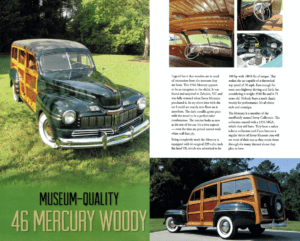 Museum-Quality 46 Mercury Woody Article